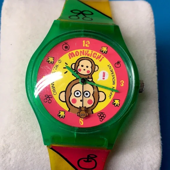 ?RARE?SANRIO MONKICHI watch Tick tock tick tock… ⌚ Sanrio watches arrive, bringing a  main image 3
